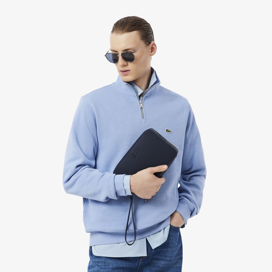 حقيبة شانتاكو بيكيه الجلدية بسحاب حقيبة شانتاكو بيكيه الجلدية بسحاب