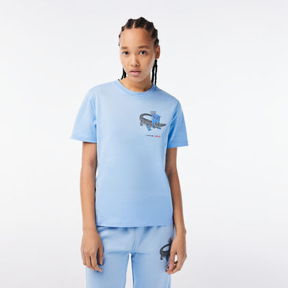 Women’s Lacoste X Netflix Organic Cotton Jersey T-shirt