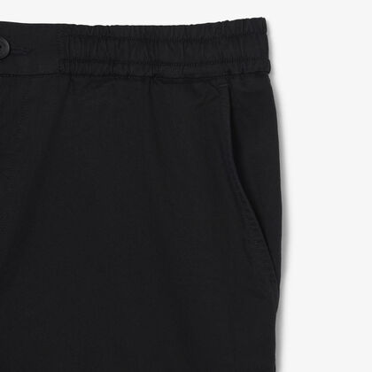 Regular Fit Stretch Cotton Shorts