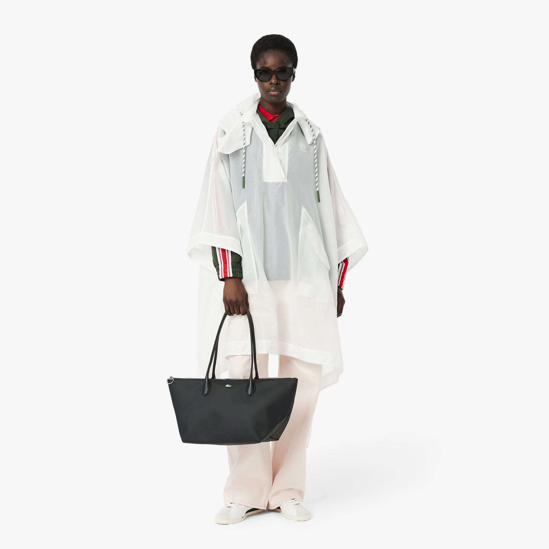 lacoste athena shopping bag