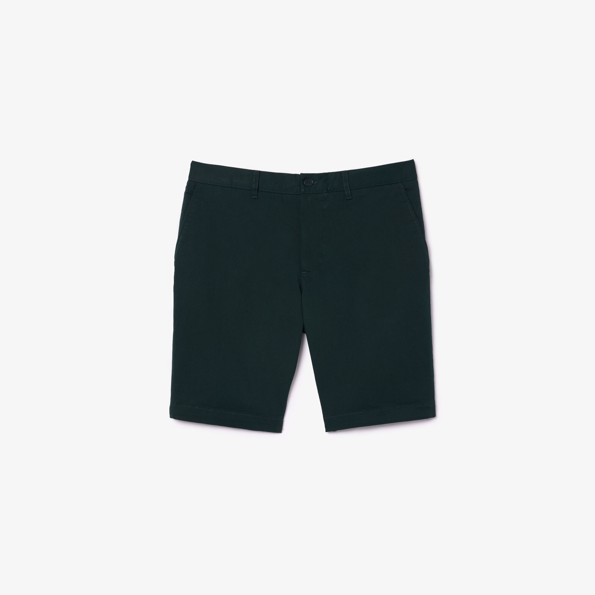 Buy Men s Slim Fit Stretch Cotton Bermuda Shorts Lacoste QA
