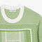 lacoste tennis court graphic jacquard sweater