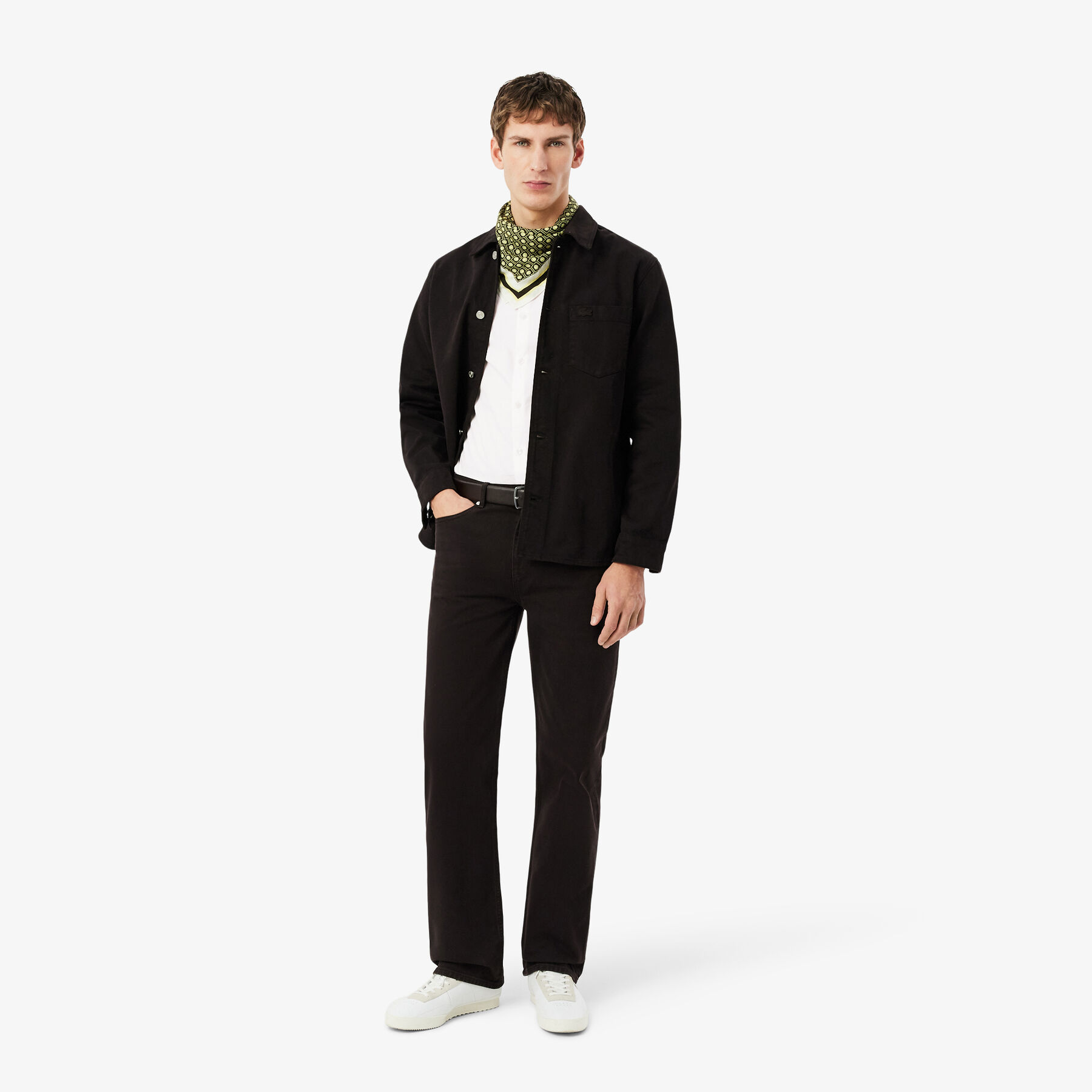 Slim Fit Stretch Cotton Poplin Shirt lacoste slim fit stretch cotton poplin shirt