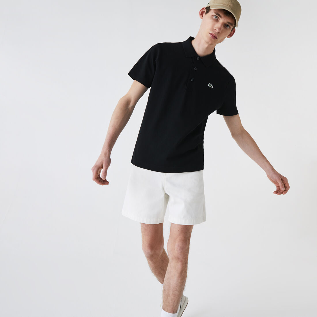 Men's Lacoste SPORT Regular Fit Tennis Ultra-Light Cotton Knit Polo Shirt Men's Lacoste SPORT Regular Fit Tennis Ultra-Light Cotton Knit Polo Shirt