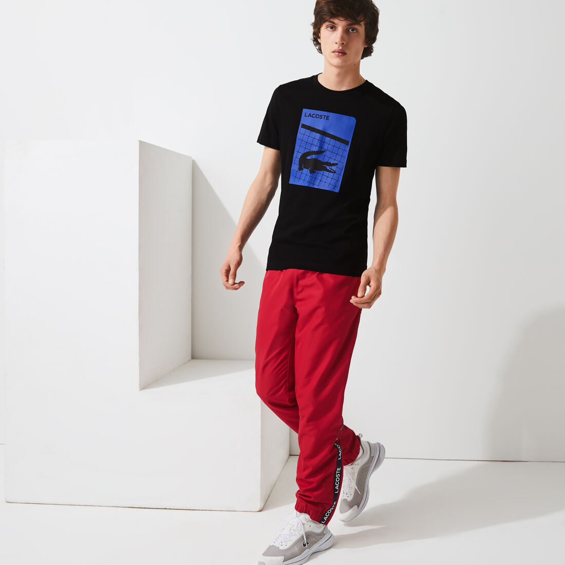 Men's Lacoste SPORT 3D Print Breathable T-shirt