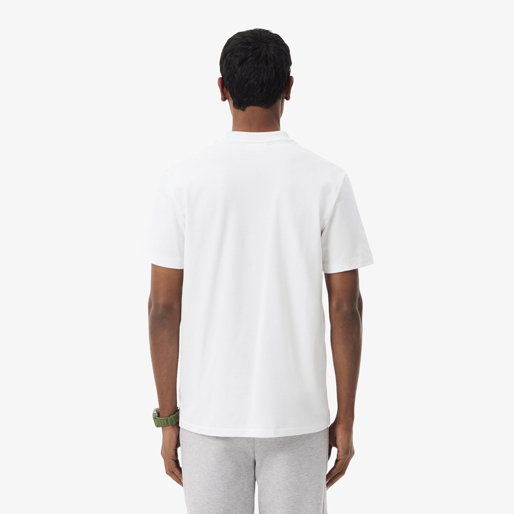 Jacquard Branded Pique Commuter T-shirt lacoste jacquard branded pique commuter t shirt