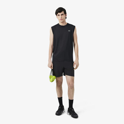 lacoste ultra dry reflective tennis shorts