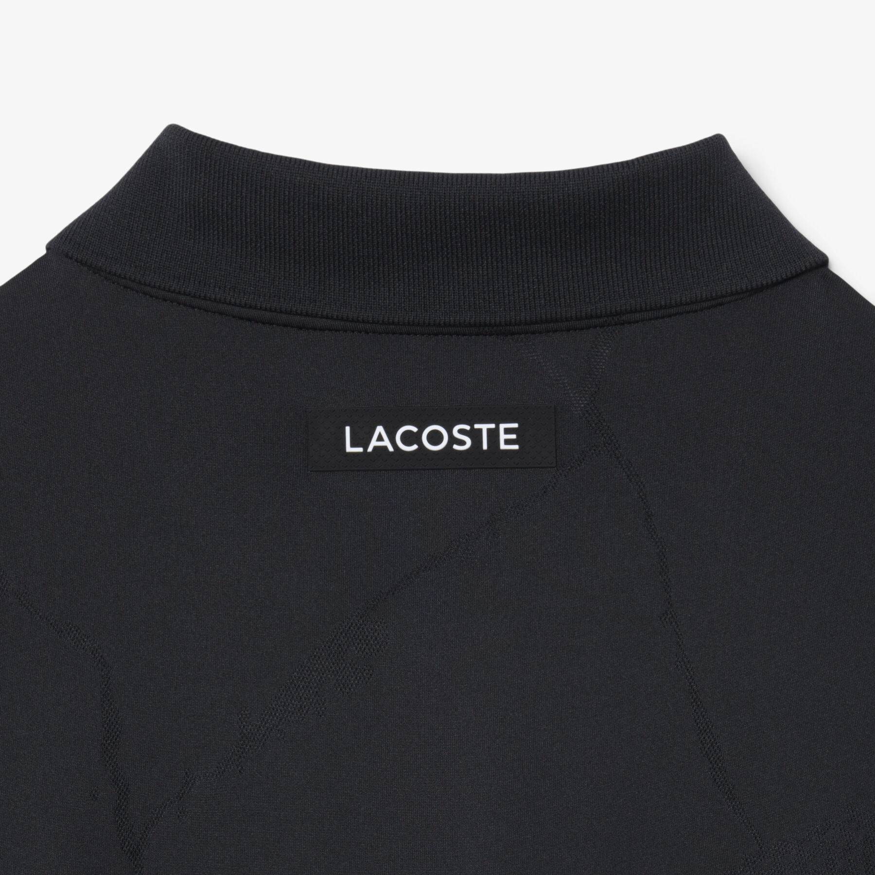 lacoste ultra dry jacquard crocodile tennis polo shirt