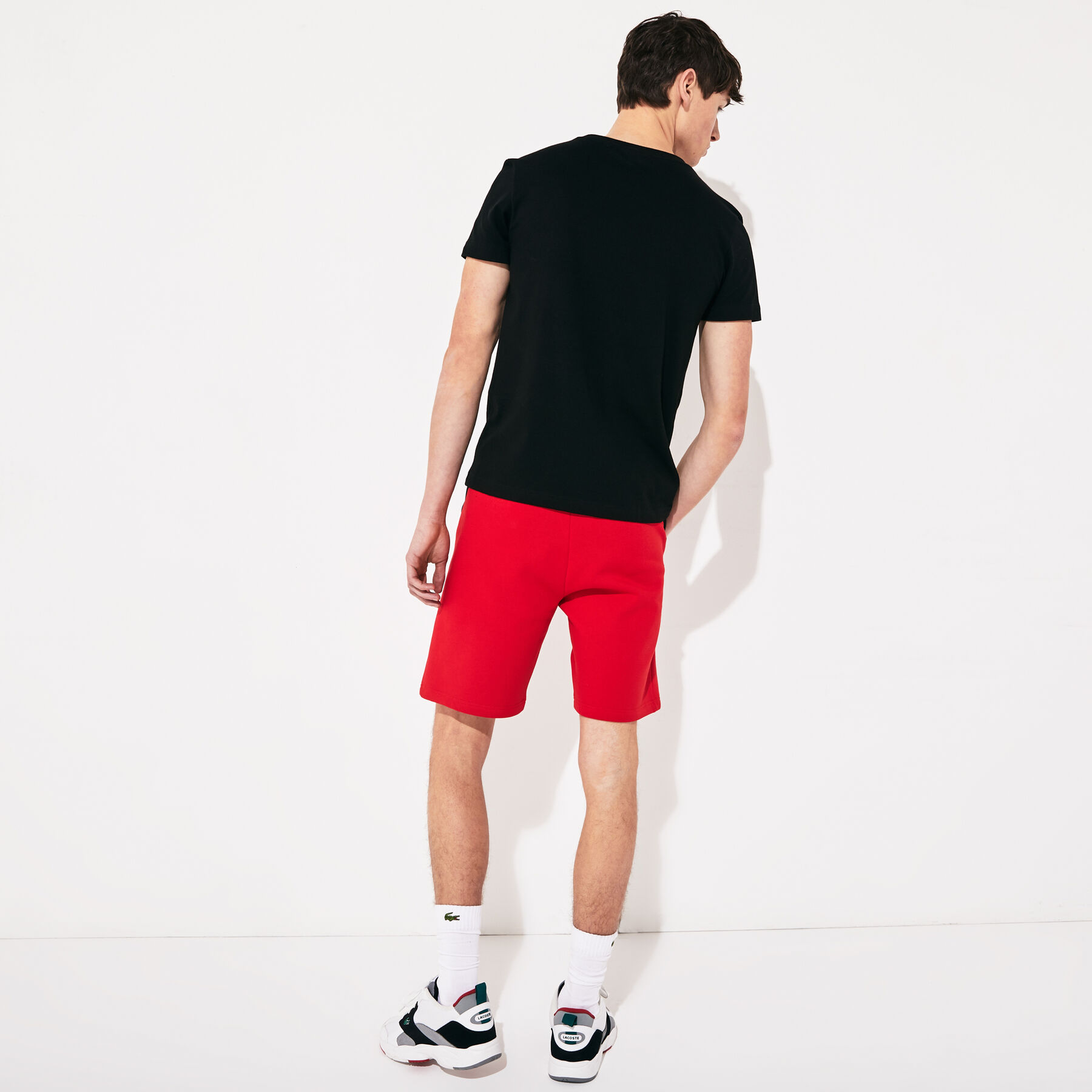 Men's Lacoste SPORT Print Cotton Blend T-shirt men s lacoste sport print cotton blend t shirt