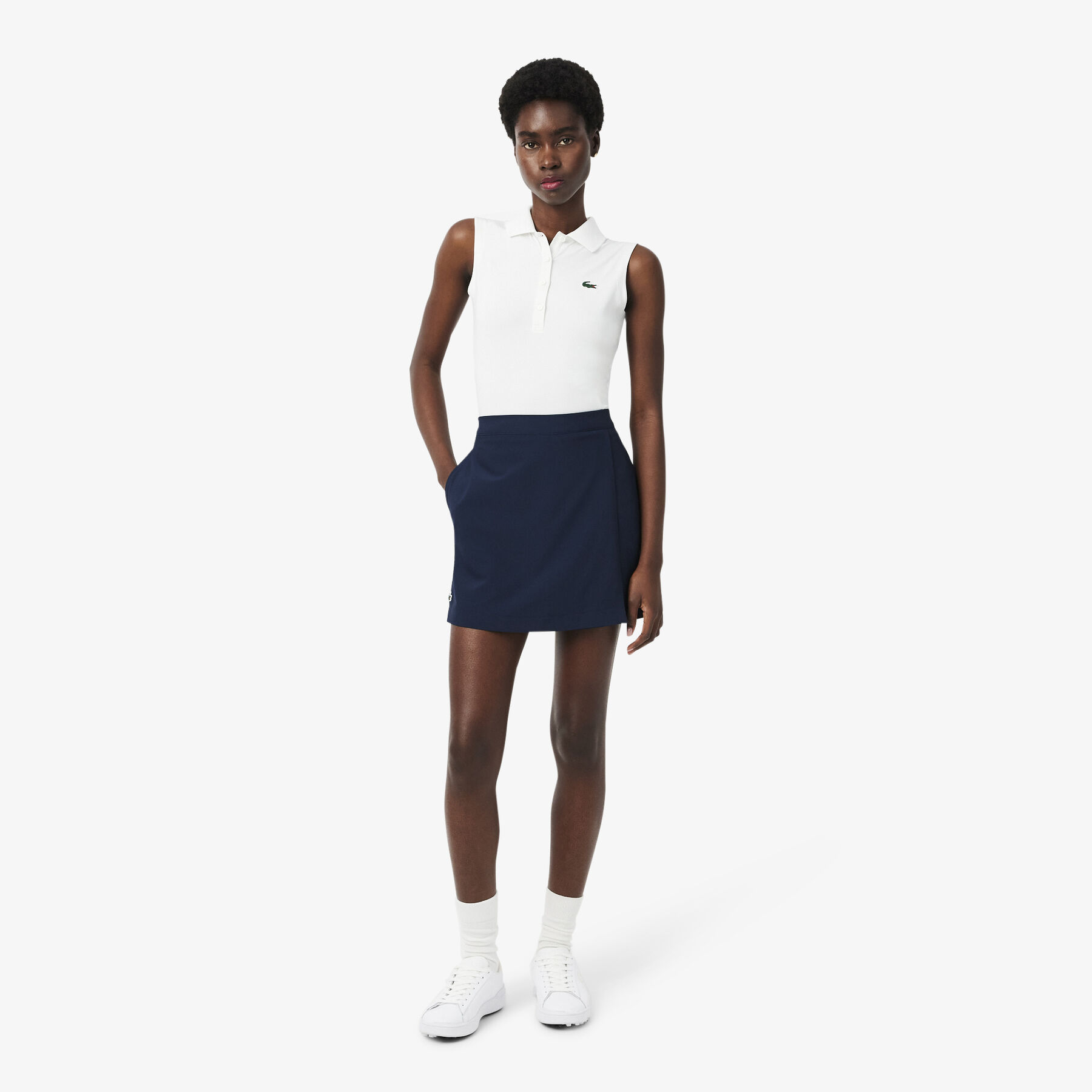 Ultra Dry Stretch Golf Skort lacoste ultra dry stretch golf skort