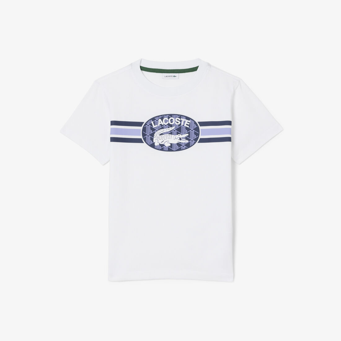 Monogram Print Cotton T-shirt Monogram Print Cotton T-shirt