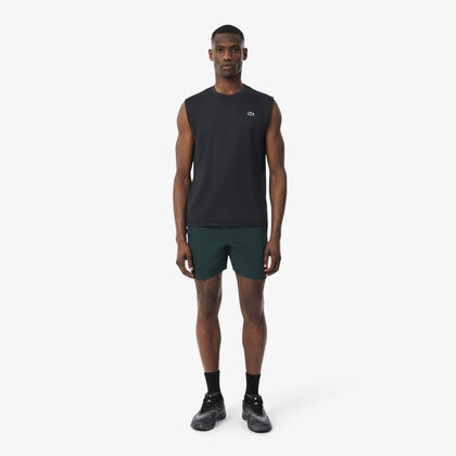 lacoste ultra dry reflective tennis shorts