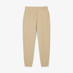 lacoste embossed logo fleece pants