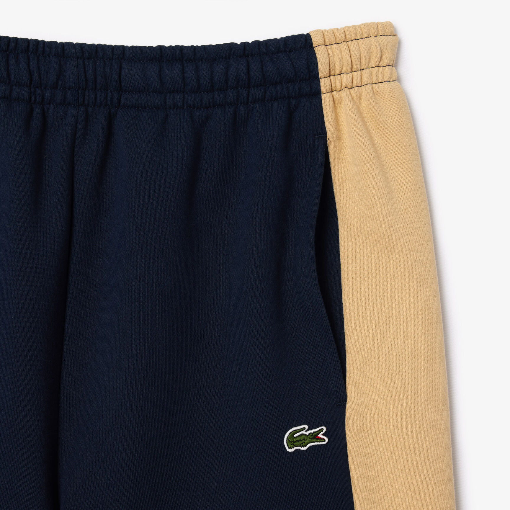 Printed Unbrushed Fleece Colourblock Jogger Shorts Printed Unbrushed Fleece Colourblock Jogger Shorts