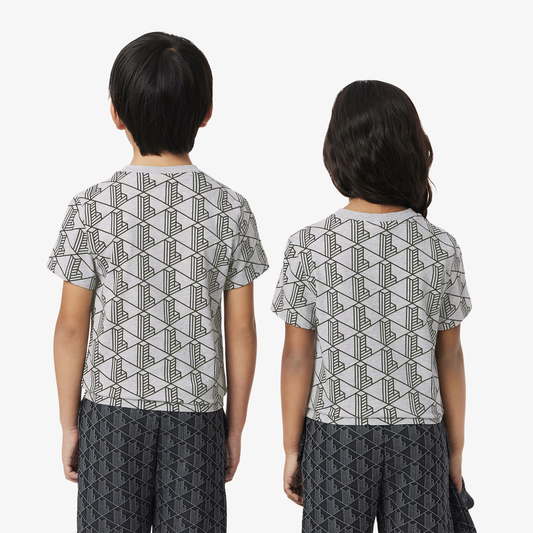 Monogram Print Cotton T-shirt