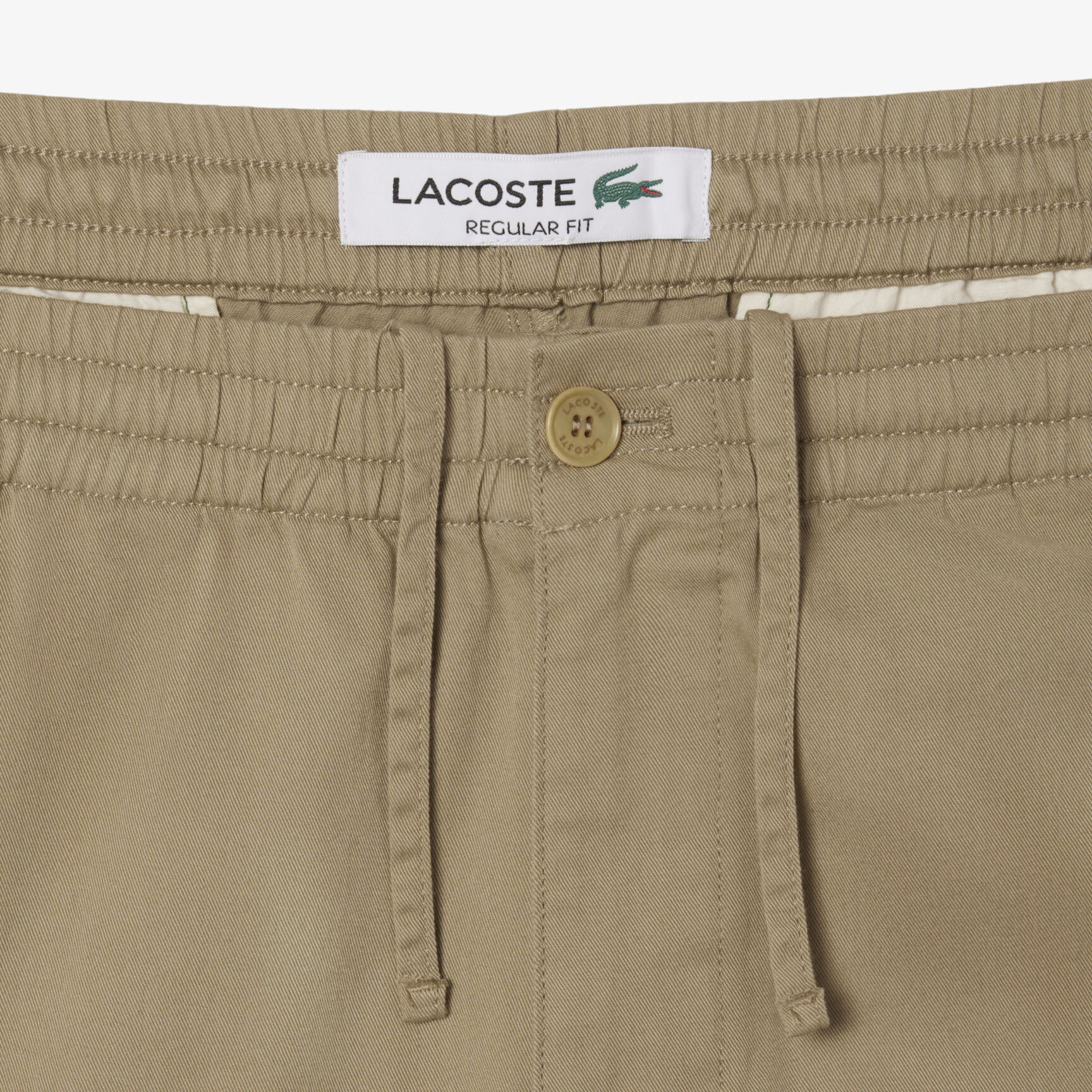 Regular Fit Cotton Gabardine Chino Pants