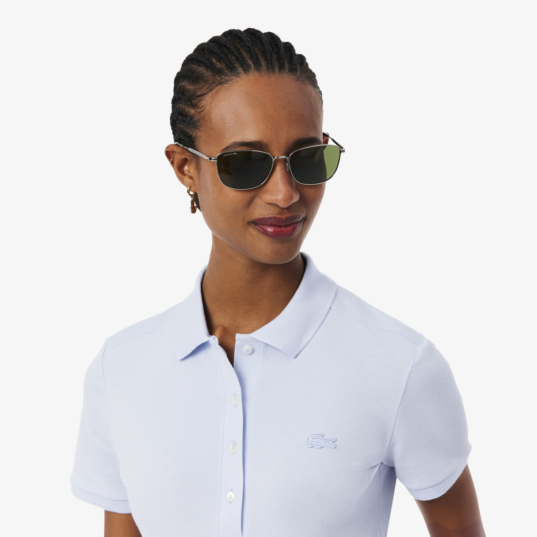 L.12.D Slim Fit Stretch Petit Pique Polo Shirt
