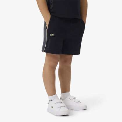 Colour-block Fleece Shorts