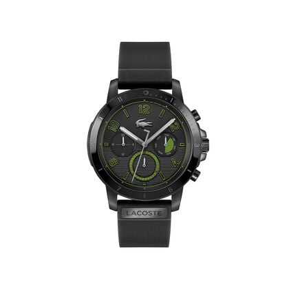Lacoste Topspin Mens Black Dial Watch
