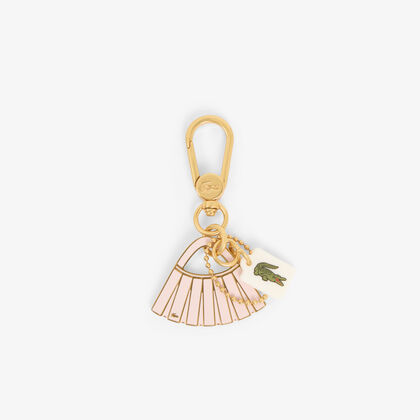 lacoste lenglen l charms key ring
