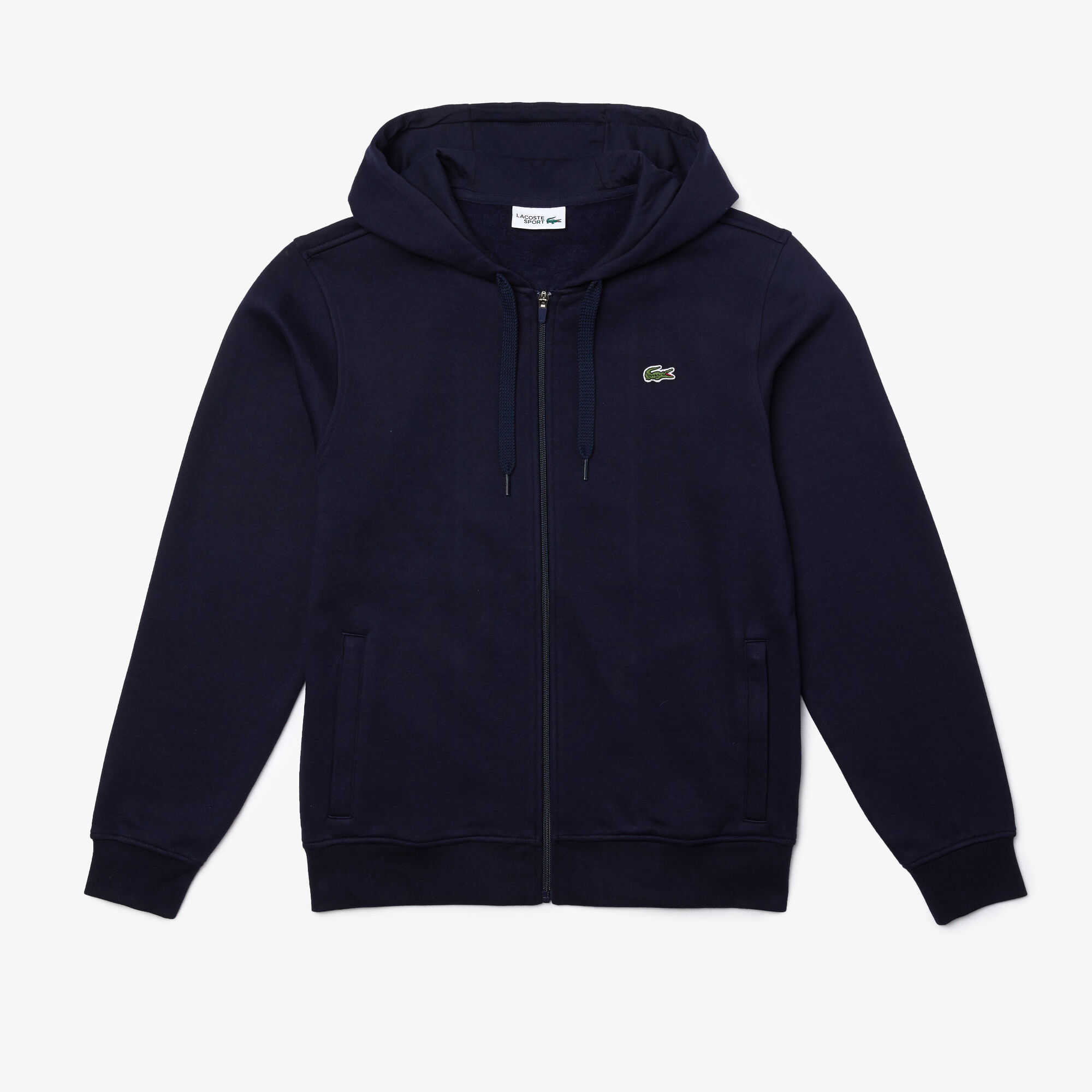 Men's Lacoste SPORT Lightweight Bi-material Hoodie Men's Lacoste SPORT Lightweight Bi-material Hoodie