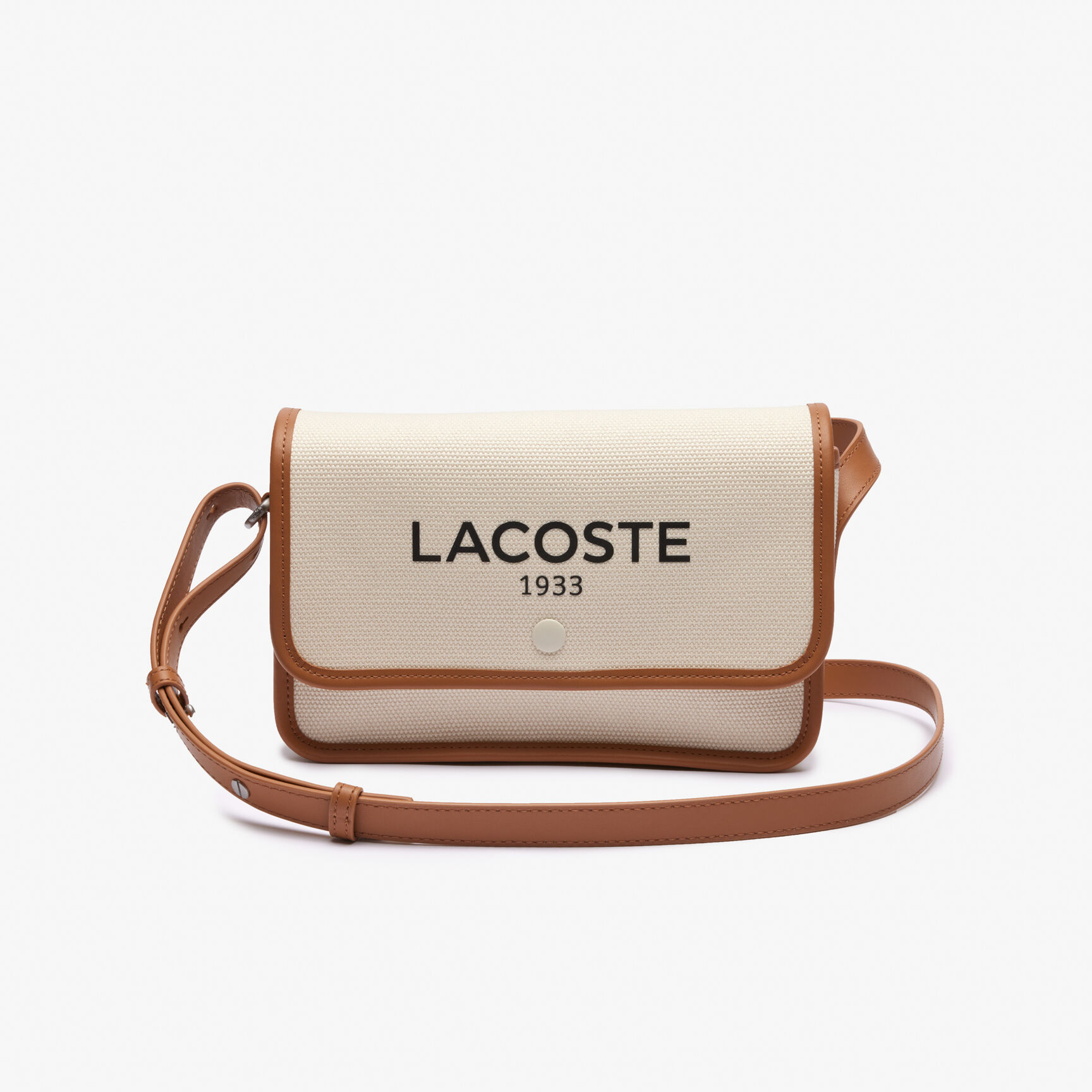 Heritage Canvas Flap Close Cotton Shoulder Bag Heritage Canvas Flap Close Cotton Shoulder Bag