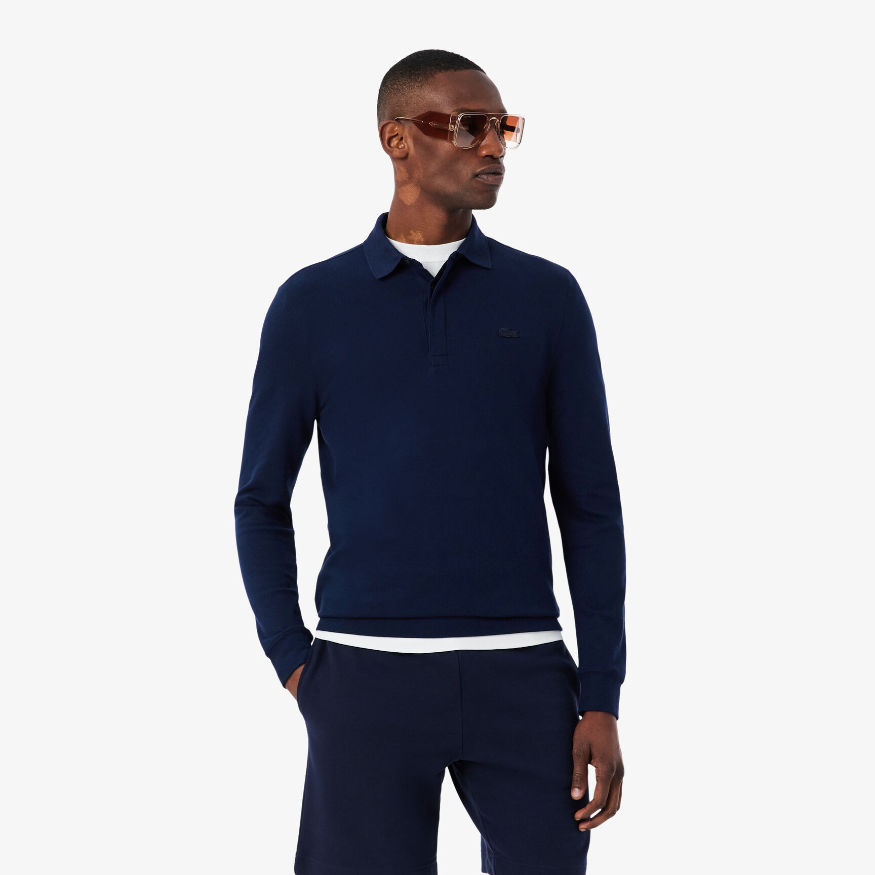 Regular Fit Paris Stretch Pique Polo Shirt