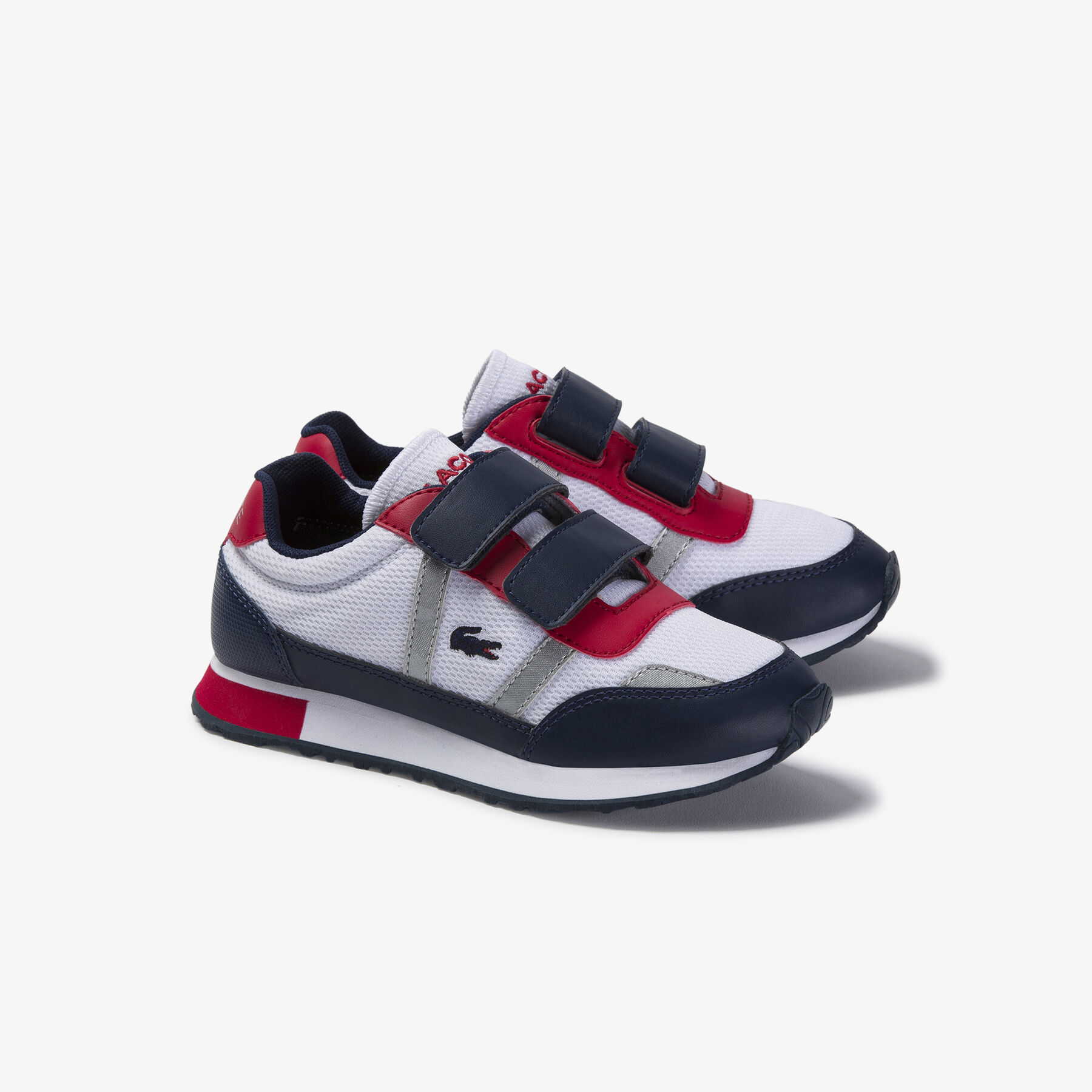 lacoste children s partner textile and synthetic sneakers
