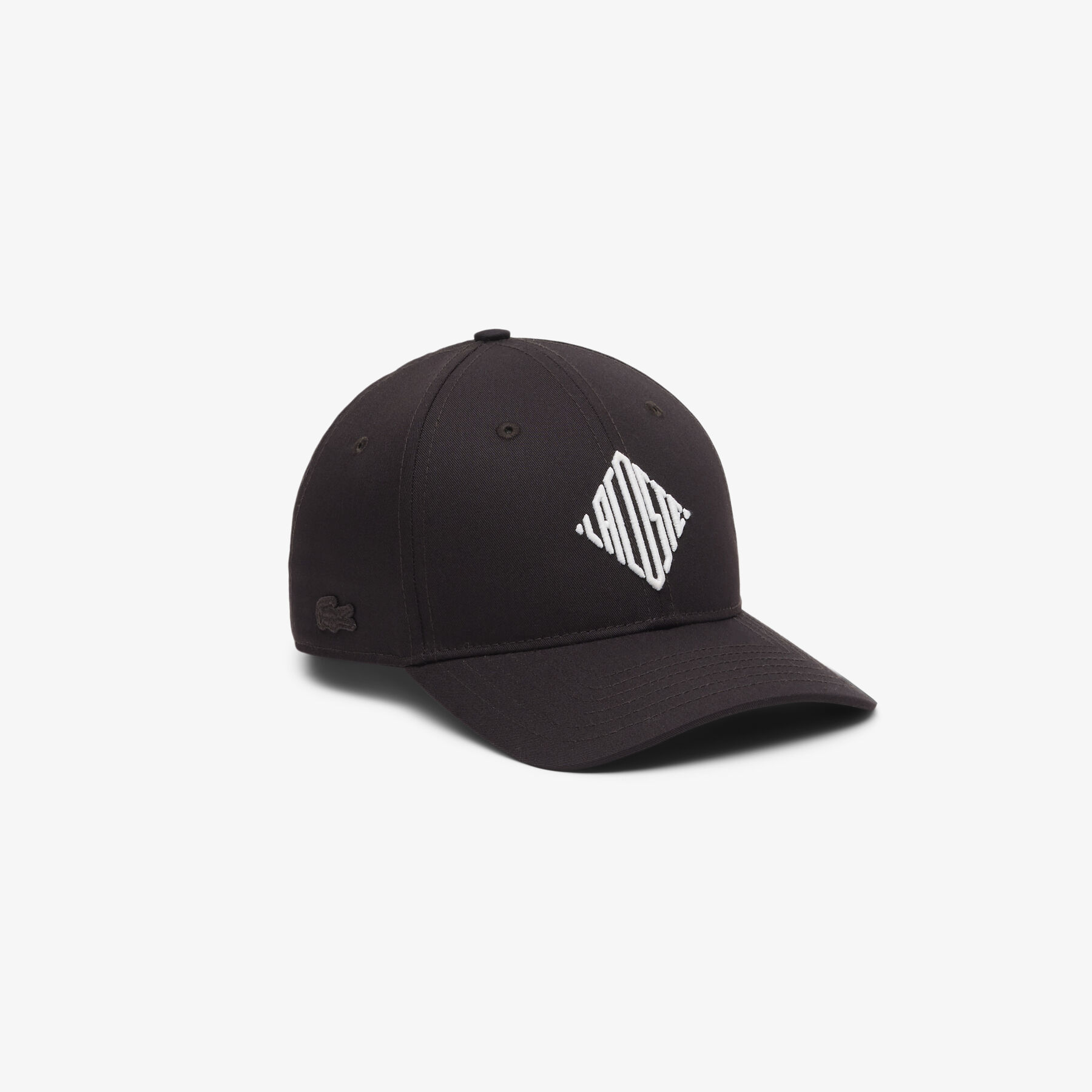 Embroidered Cotton Twill Cap lacoste embroidered cotton twill cap