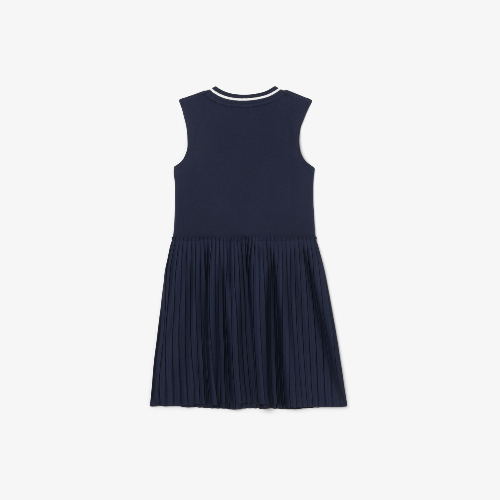 Sleeveless Pleated Jersey Dress