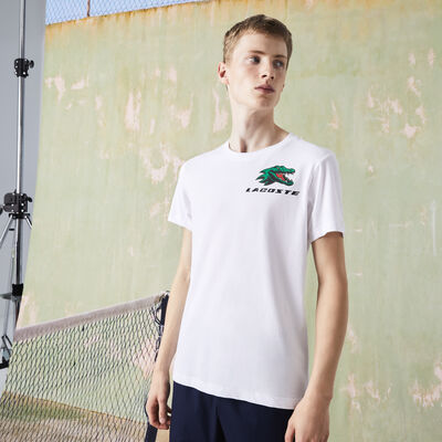 Men's Lacoste Sport Crocodile Print Tennis T-shirt