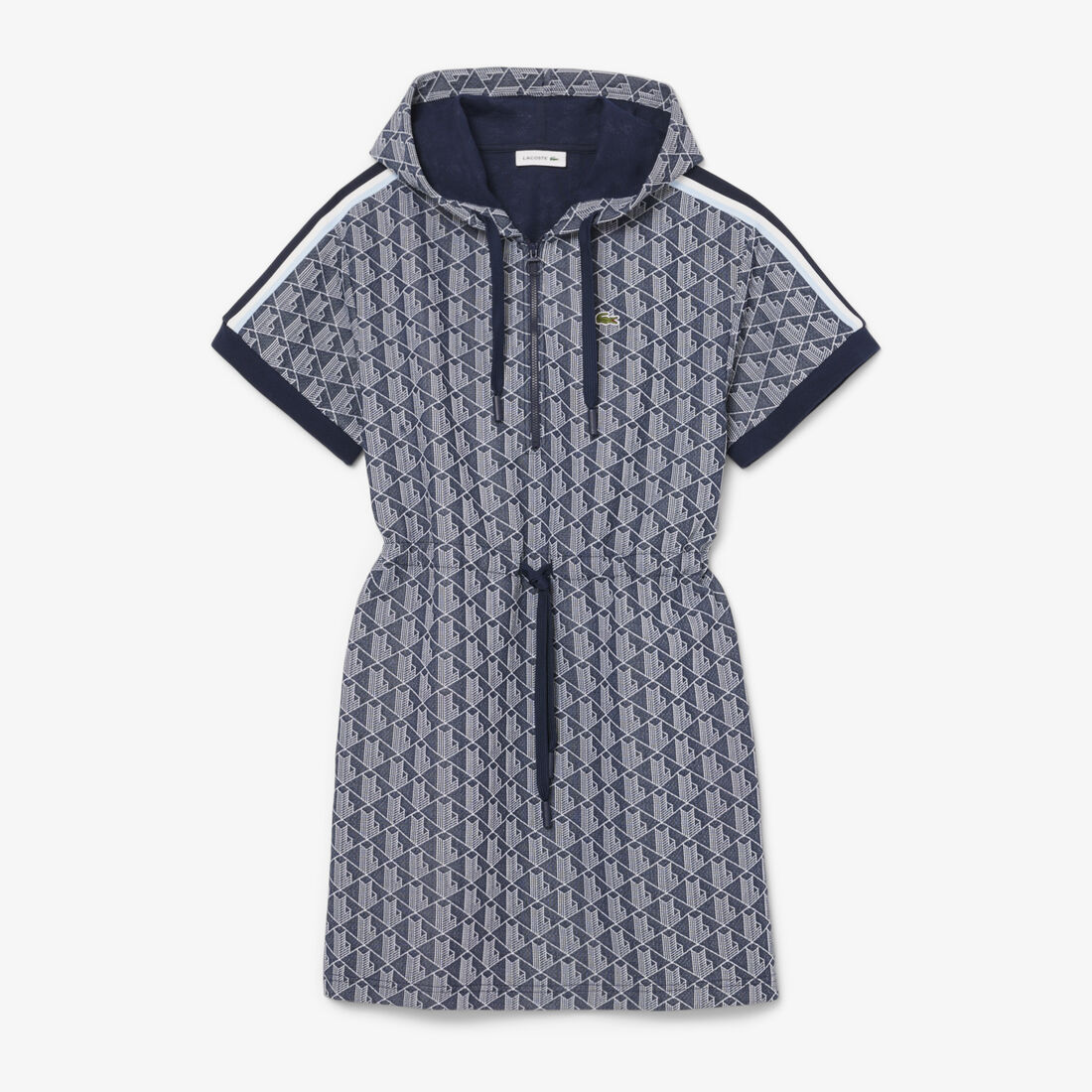 Jacquard Monogram Hoodie Dress Jacquard Monogram Hoodie Dress