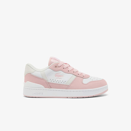 Women's T-clip Set Leather Sneakers