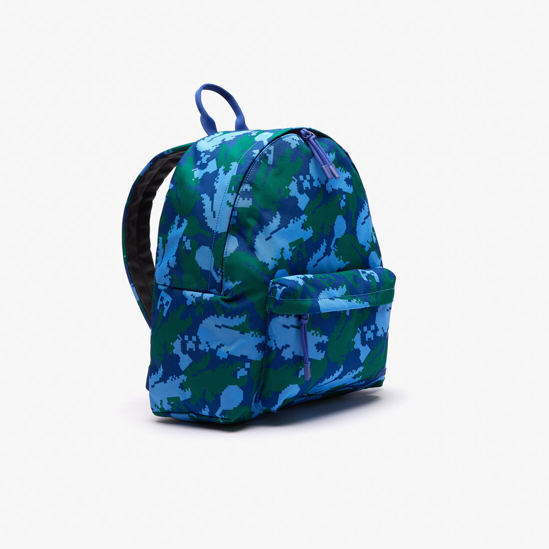 Unisex Lacoste x Minecraft Print Canvas Backpack Unisex Lacoste x Minecraft Print Canvas Backpack