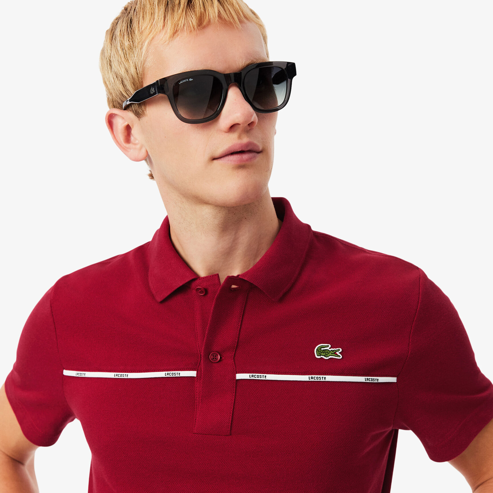 Regular Fit Logo Trim L.12.12 Polo Shirt 