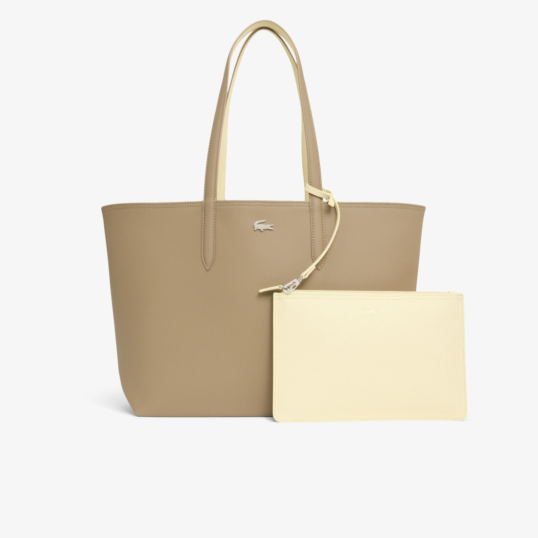 Anna Reversible Tote with Pouch lacoste anna reversible tote with pouch