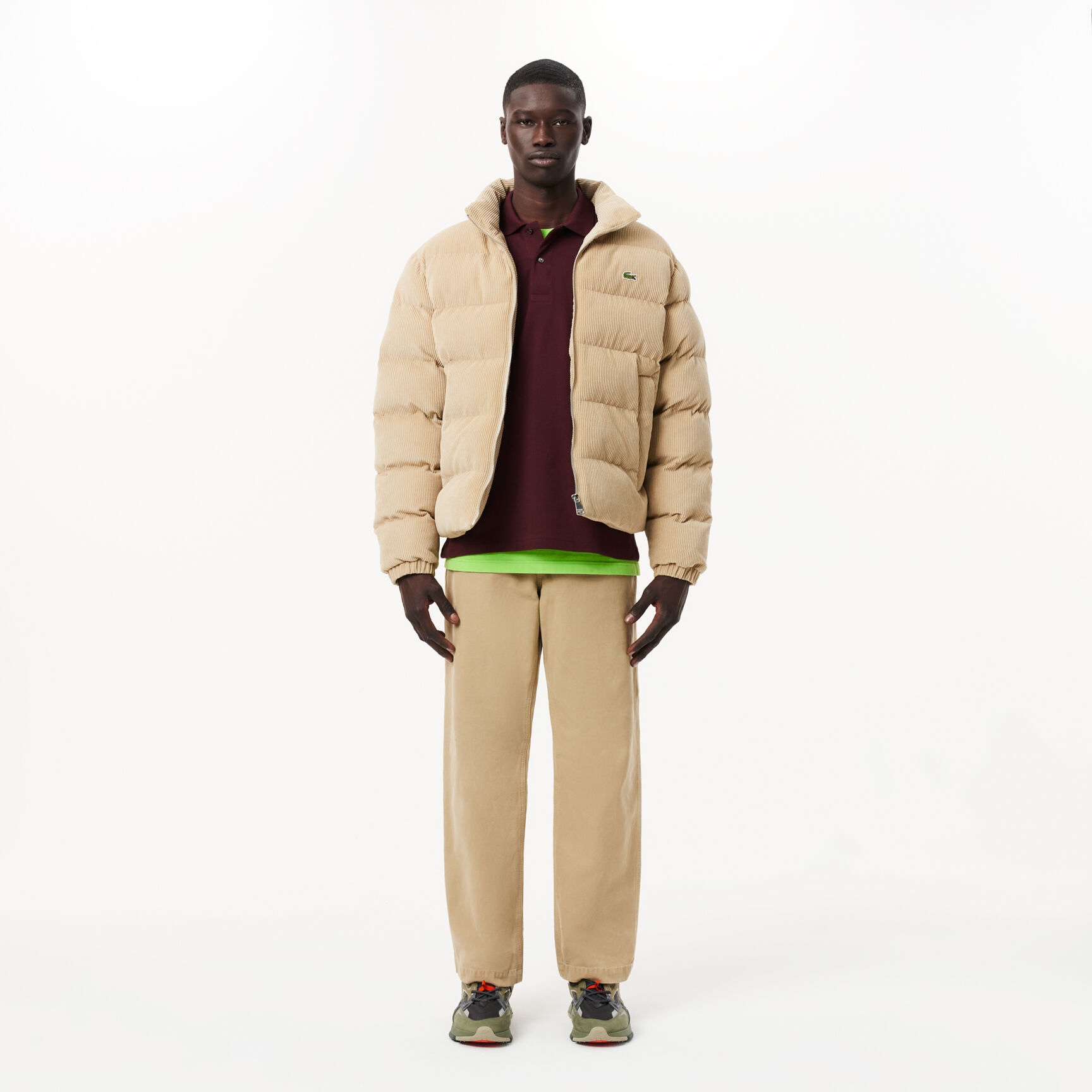 Classic Fit Long Sleeved L.12.12 Polo Shirt Classic Fit Long Sleeved L.12.12 Polo Shirt