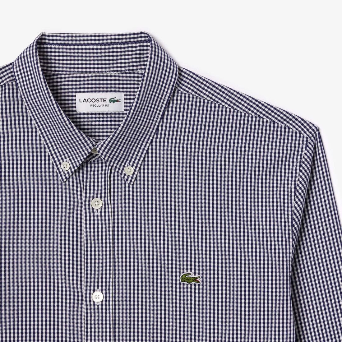Regular Fit Checked Cotton Shirt Regular Fit Checked Cotton Shirt