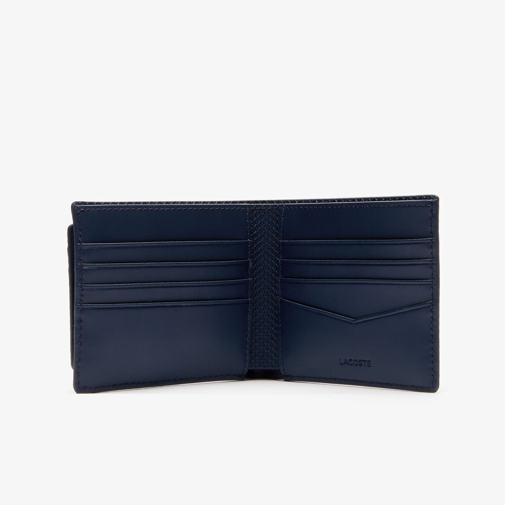 Men's Chantaco Piqu&eacute; Leather 8 Card Holder And Wallet