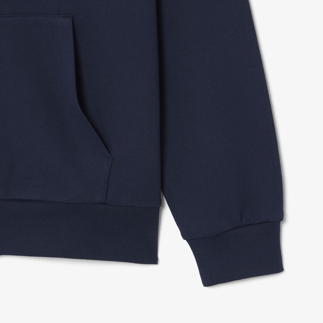 Classic Fit Zipped Fleece Sweatshirt