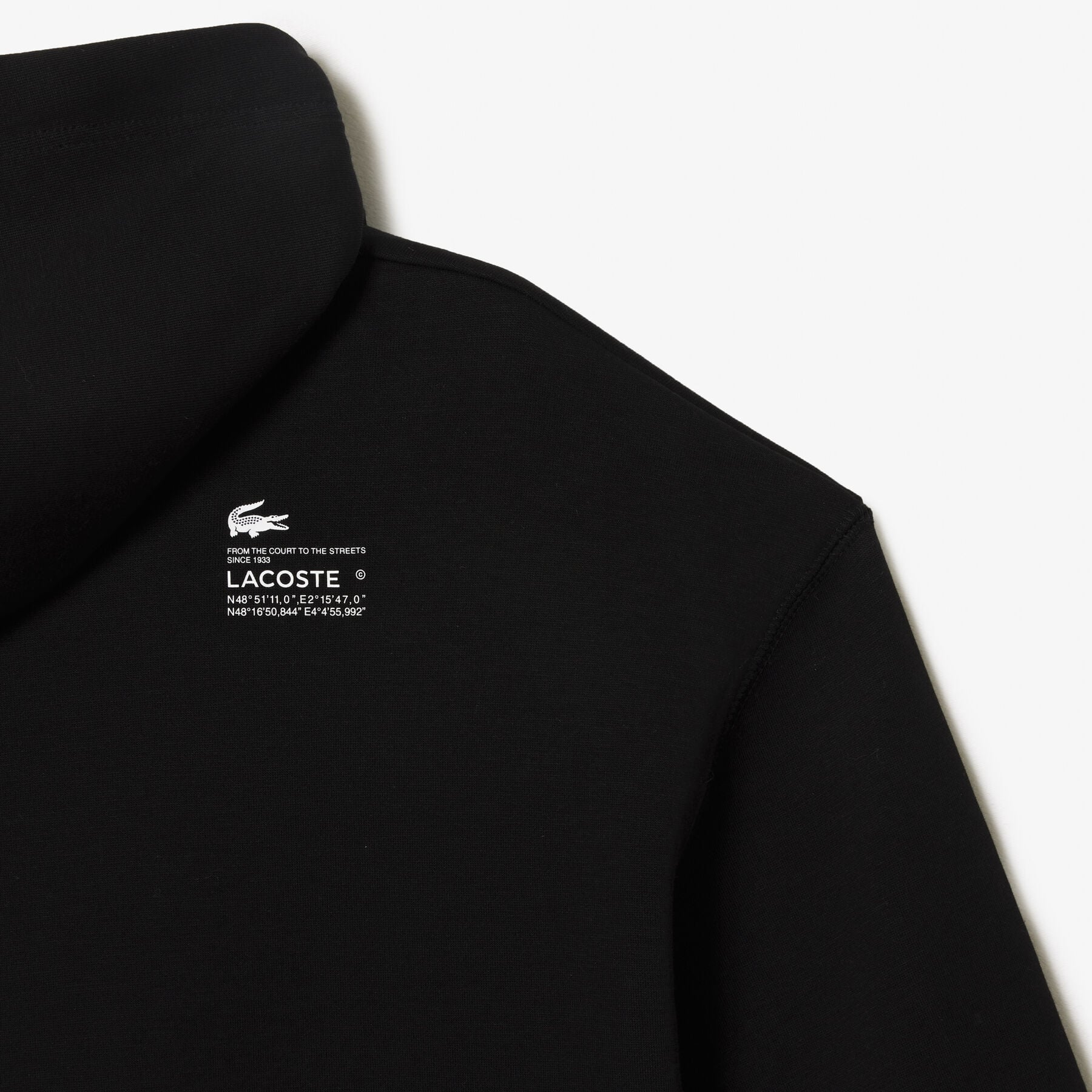 Short Cut Cotton Hoodie lacoste short cut cotton hoodie