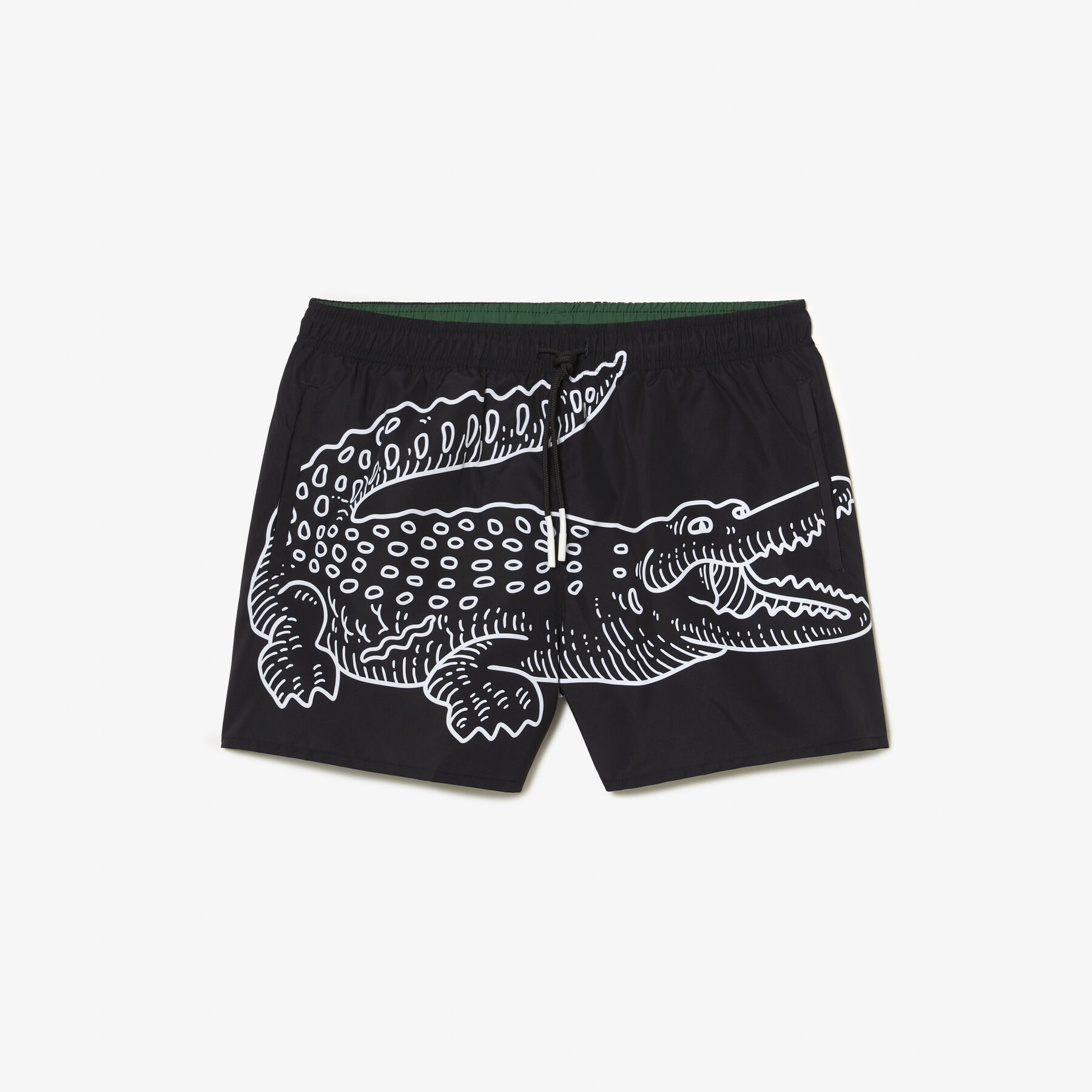Men’s Lacoste Crocodile Print Swim Trunks men s lacoste crocodile print swim trunks