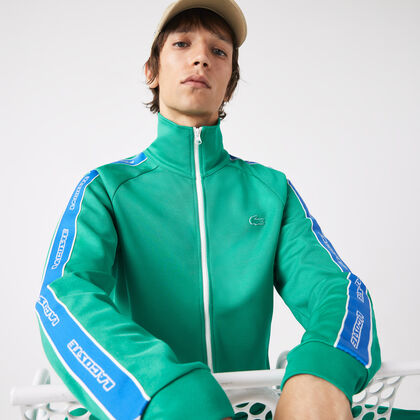 Men's Lacoste Héritage High Neck Zip Sweatshirt