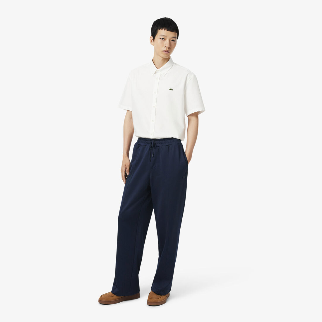 lacoste fleece sweatpants