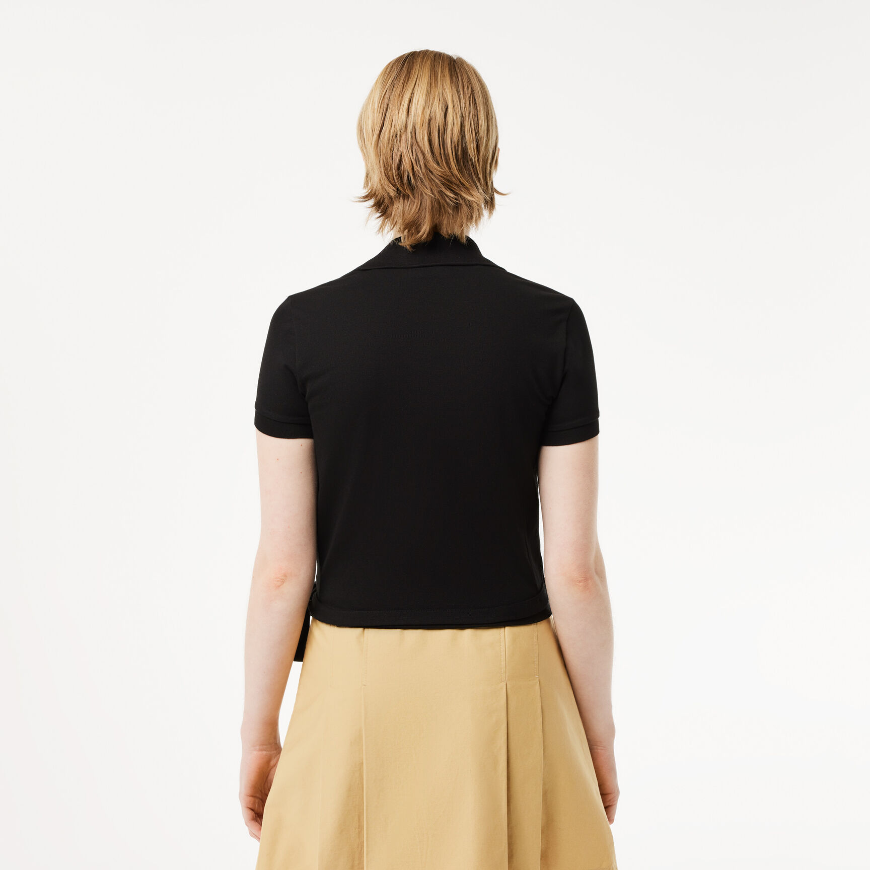 Crossover Stretch Pique Polo Shirt