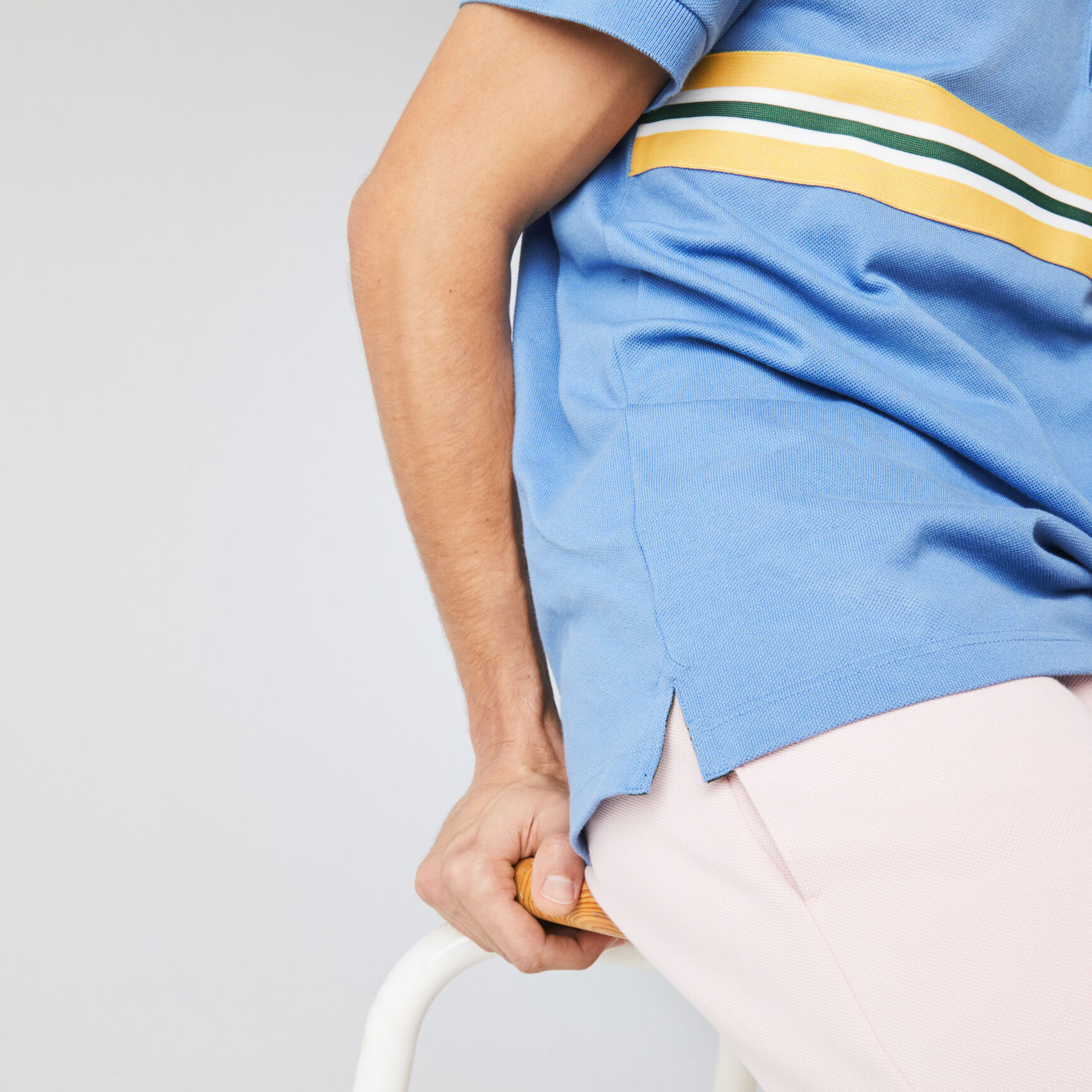 Men&rsquo;s Lacoste Heritage Regular Fit Badge Cotton Piqu&eacute; Polo Shirt