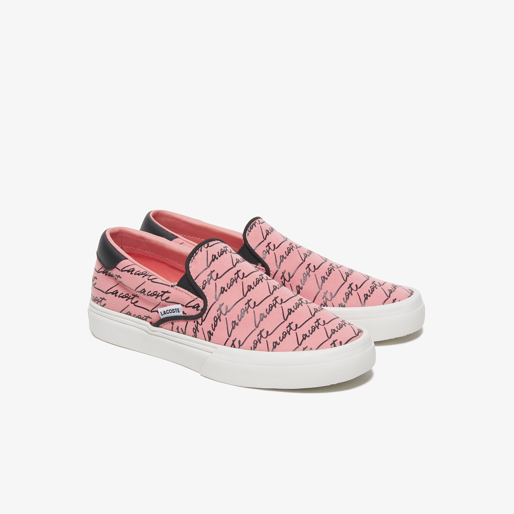Women's Jump Serve Slip Canvas Print Sneakers