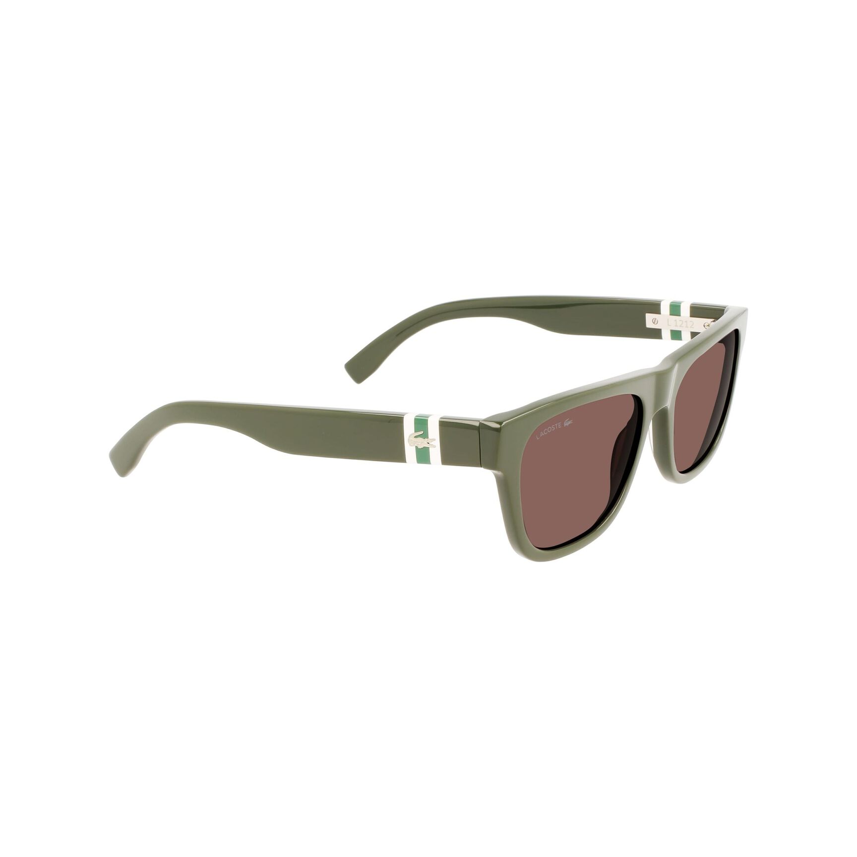 Men's Scale-Style Rectangle Acetate L.12.12 Sunglasses