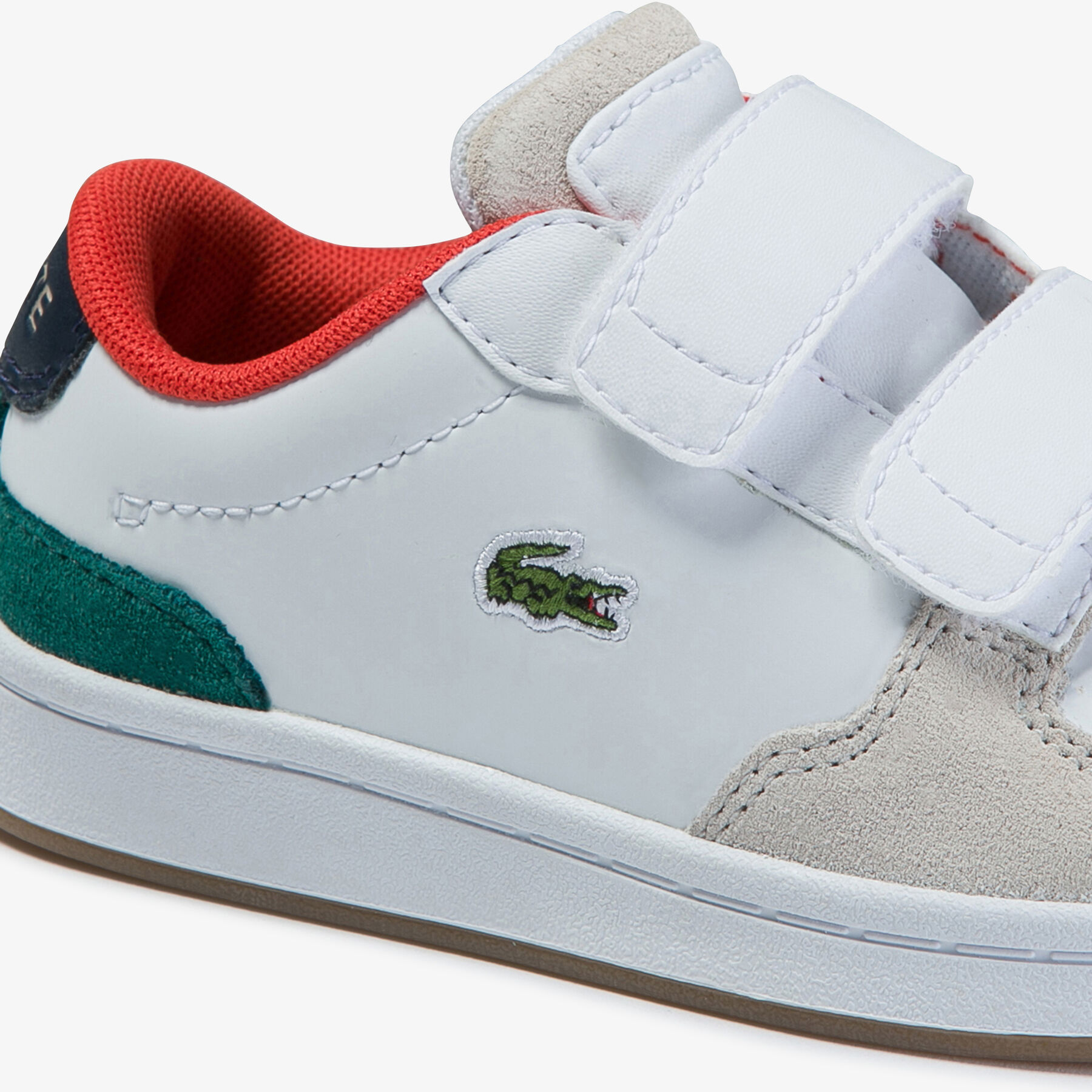 Infants' Masters Cup Metallic Leather and Suede Sneakers lacoste infants masters cup metallic leather and suede sneakers