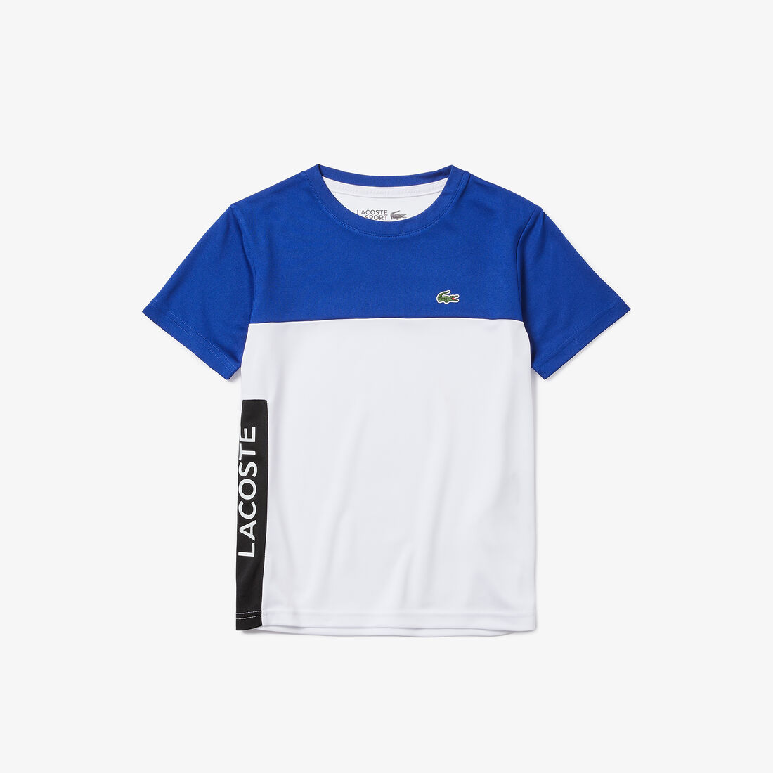 Boys' Lacoste SPORT Colourblock Breathable Piqué T-shirt